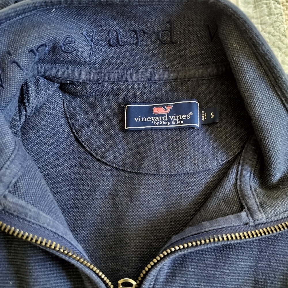Vineyard Vines Women's Long Sleeves Pullover Sweatshirt Color Blue Size S - Picture 5 of 8